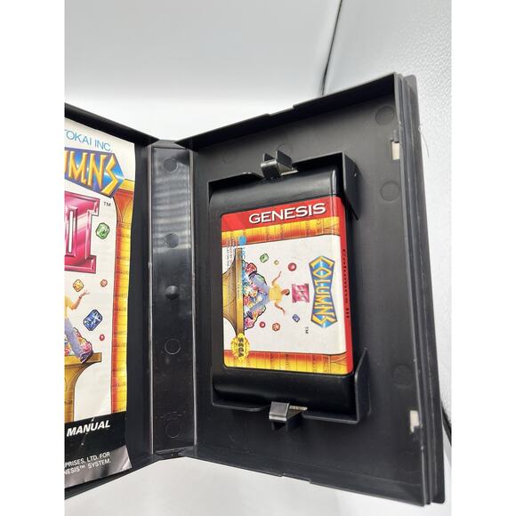 Sega Genesis Columns III 3 Revenge of Columns Complete w/Cartridge, Box & Manual - Picture 9 of 10